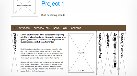 Modulaire opbouw van design